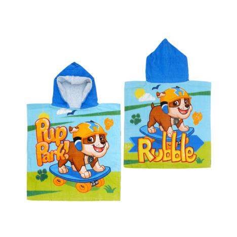Paw Patrol Hooded Bath Beach Towel Poncho £8.99
